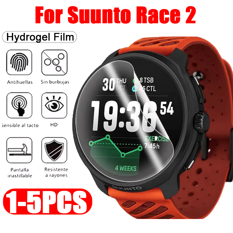Watches Not Smartwatch - 1-5 個 TPU ハイドロゲルフィルム Suunto Race