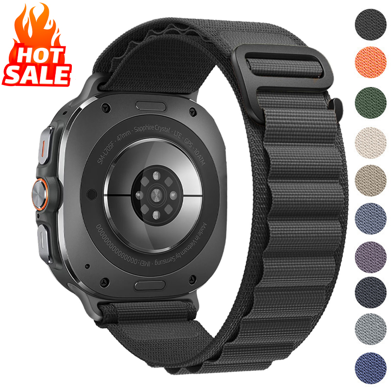 Smartwatch Rugged Watches For Men - アルパインループバンド Samsung Galaxy Watch Ultra 2