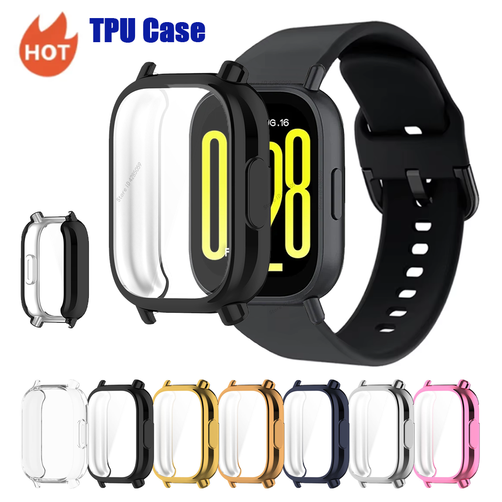 Smartwatch Redmi Watches - TPU 保護ケース Redmi Watch 5 アクティブスマートウォッチスクリーンプロテクターバンパー