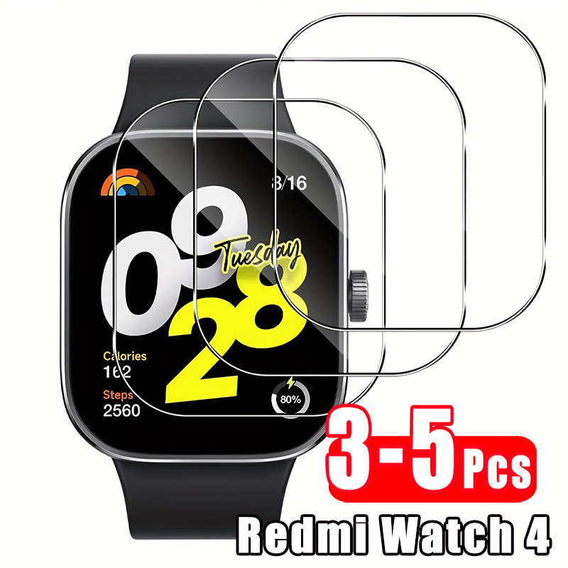 Smartwatch Redmi Watches - 3-5 個プレミアム強化ガラス Xiaomi Redmi Watch4 スマートウォッチスクリーンプロテクター