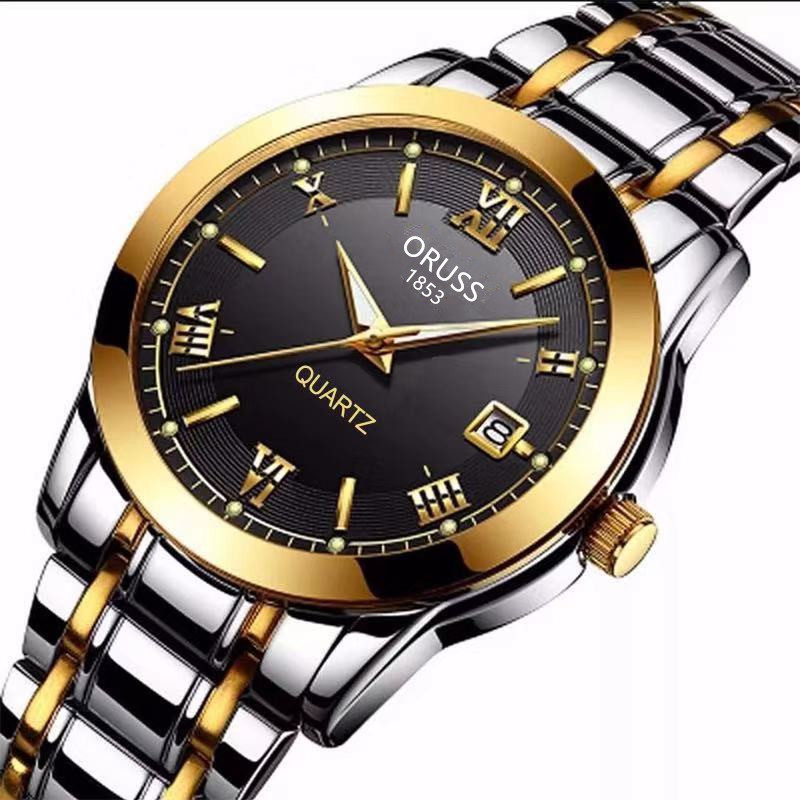 Watches Not Smartwatch - メンズクォーツ腕時計 超薄型スチール製腕時計 カレンダー付き 夜光 防水 ファッション
