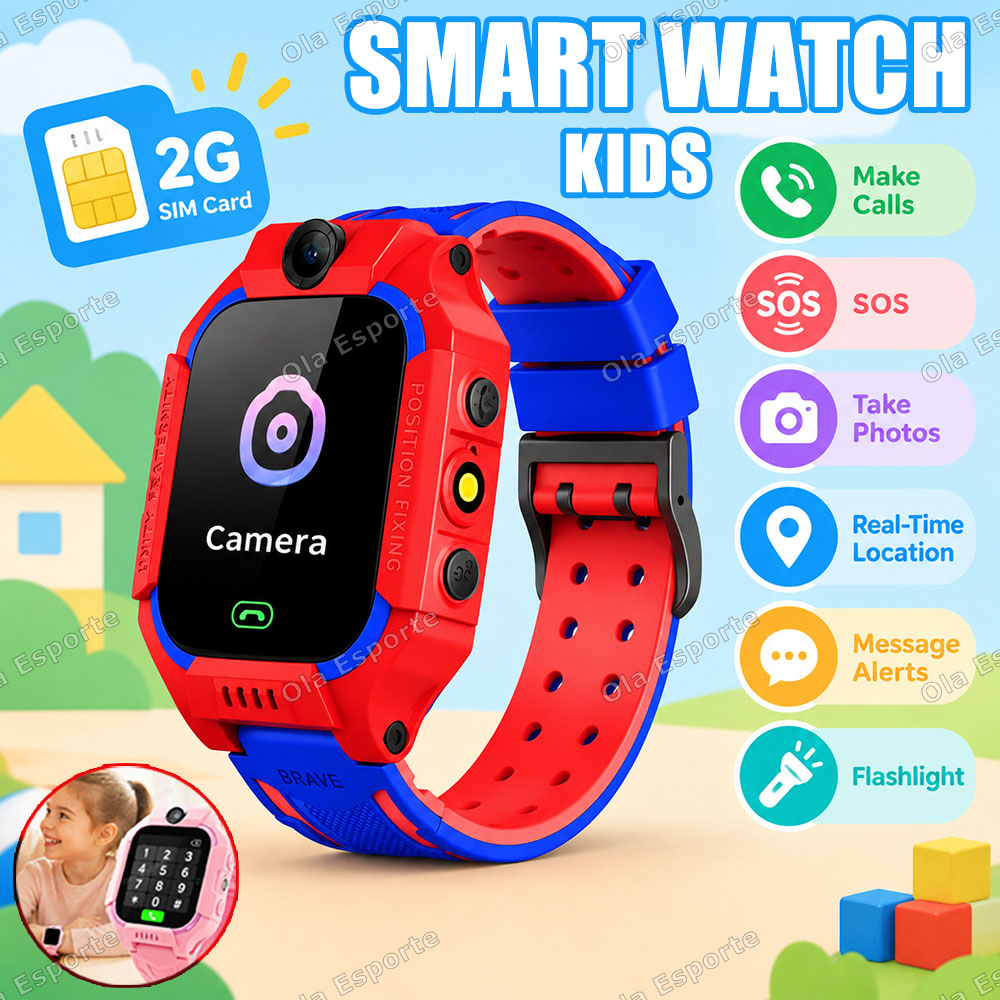 Smartwatch Watches For 12 Year Old Boy - 2027年最新モデル 2G/5G対応キッズスマートウォッチ GPS機能付き SIMカード対応 通話機能 SOS機能