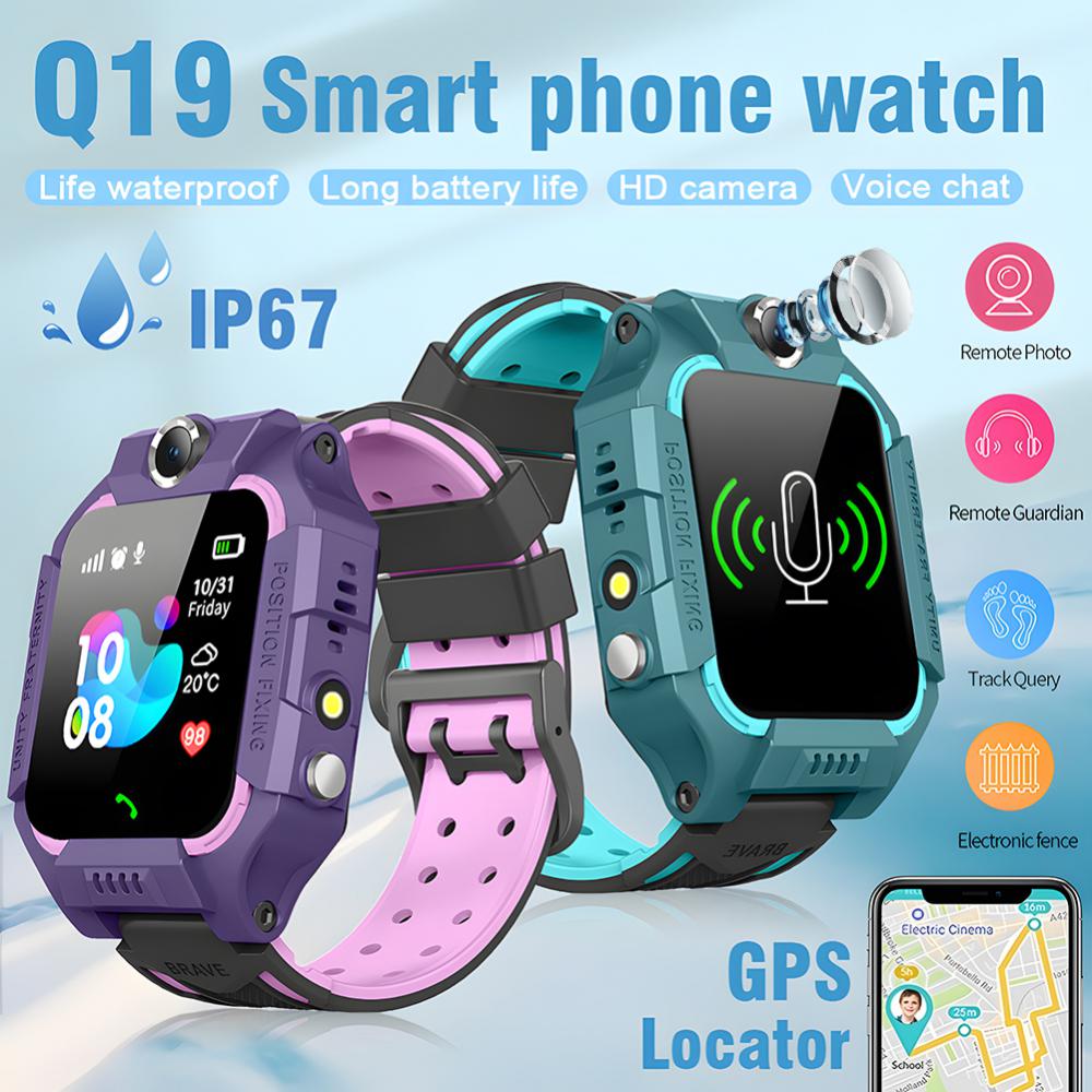 Smartwatch Watches Digital - 子供用防水スマートウォッチ,防水スポーツスマートウォッチ,位置情報,カメラ,ip67,学習玩具,双方向通信,新モデル,2g