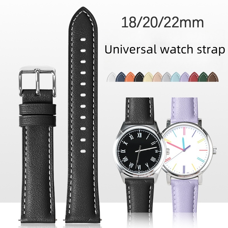 Tissot Watches Smartwatch - 18 ミリメートル 20 ミリメートル 22 ミリメートルユニバーサルブレスレットレザー時計バンドクイックリリース時計ストラップ