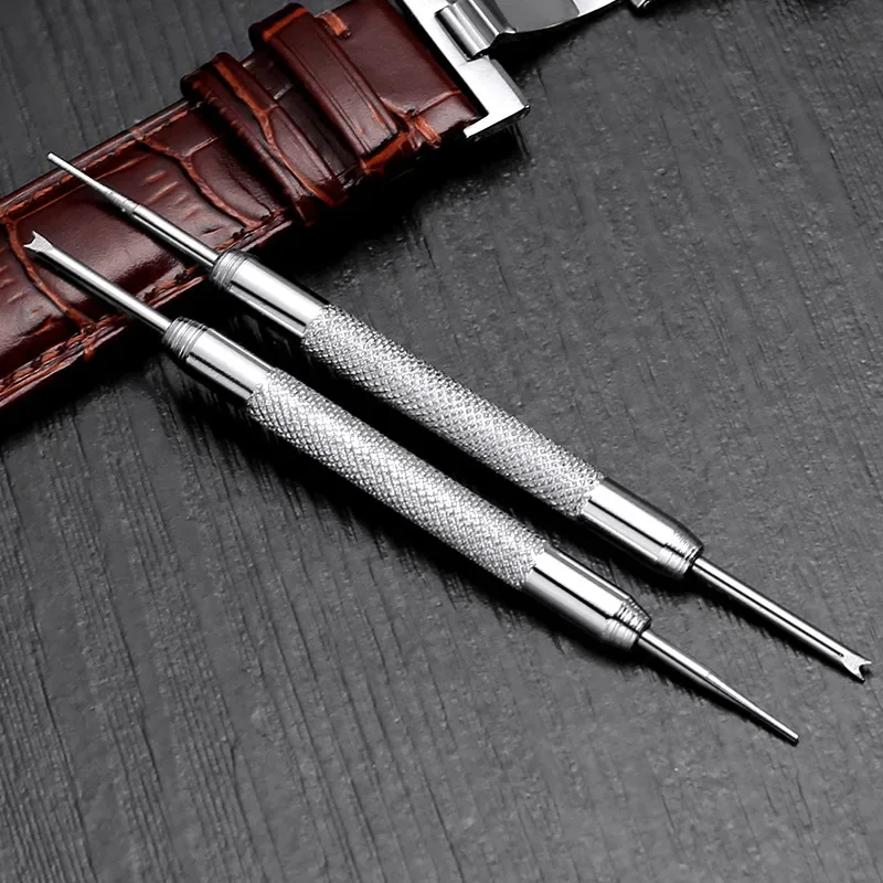 Spring Bar Tool - 時計バンドアクセサリー修理ツール金属ブレスレット時計バンドオープナーストラップ交換スプリングバー接続ピンリムーバーツール