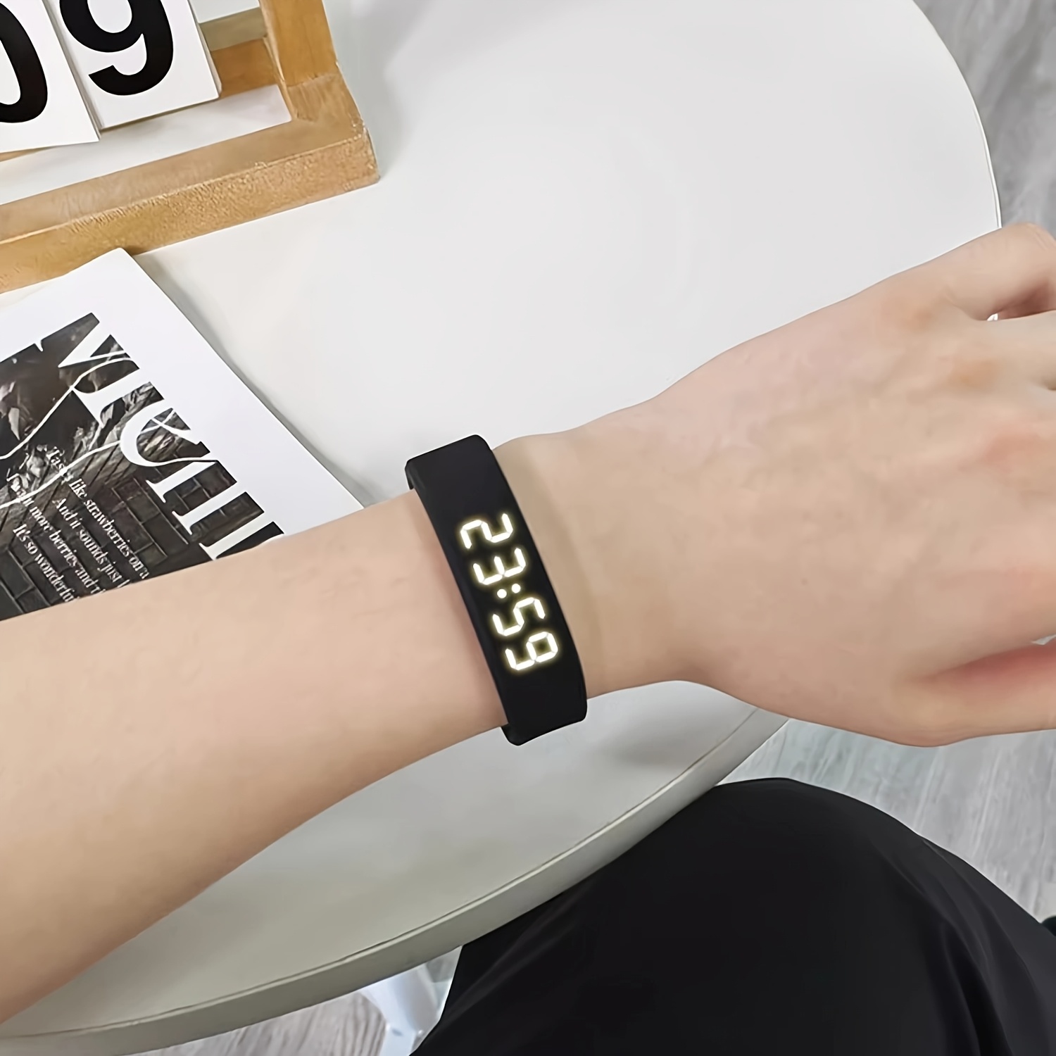 男性と女性のためのコネクテッドウォッチ,歩数計付きフィットネ - Smartwatch Apple Watches For Men のレビューと価格