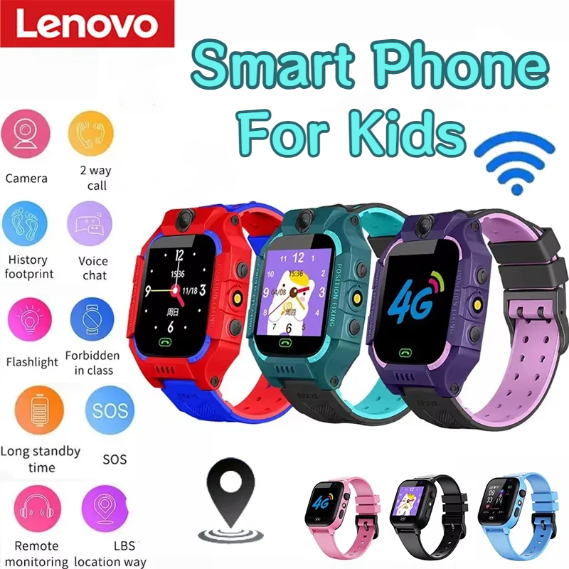 レノボ キッズスマートウォッチ 防水 SOS SIMカード対 - Smartwatch Watches For 12 Year Old Boy のレビューと価格