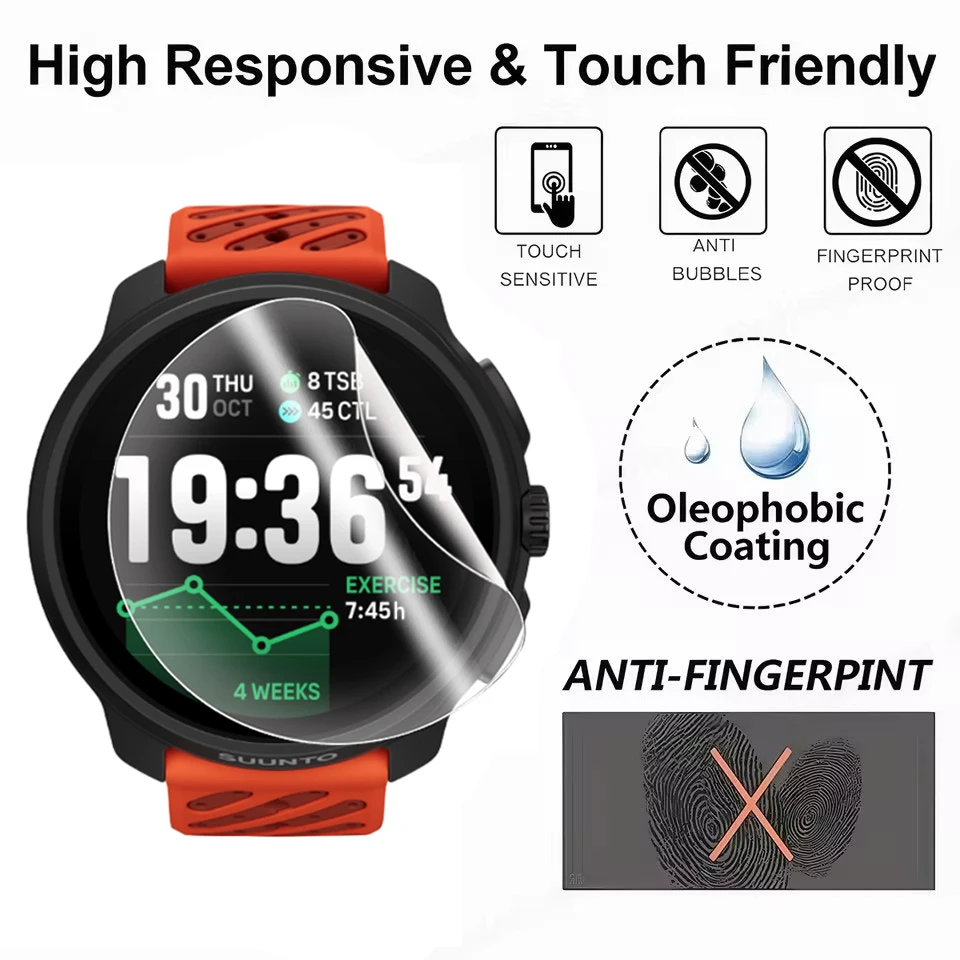 1-5 個 TPU ハイドロゲルフィルム Suunto Ra - Watches Not Smartwatch のレビューと価格