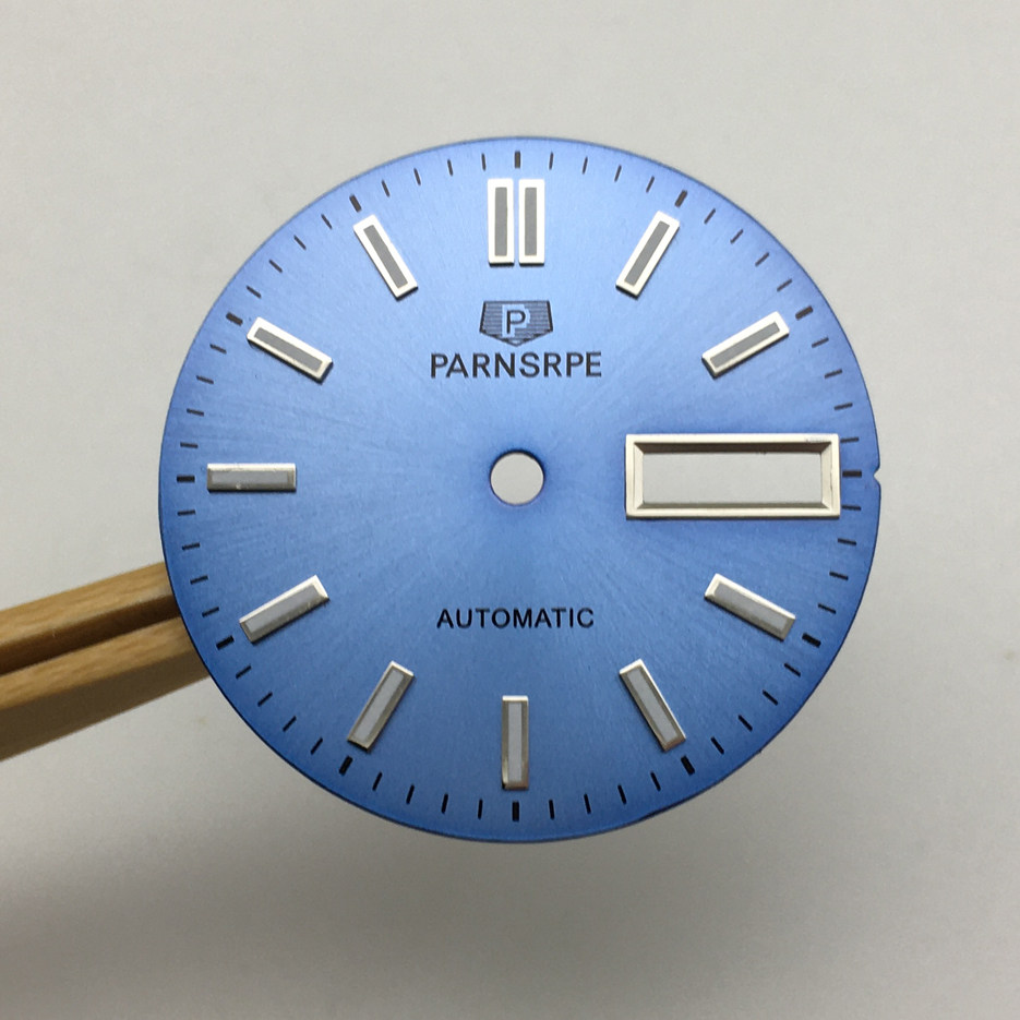 28.5mm NH36文字盤 夜光カスタム改造ウォッチフェイ - Luminous Dial Face のレビューと価格