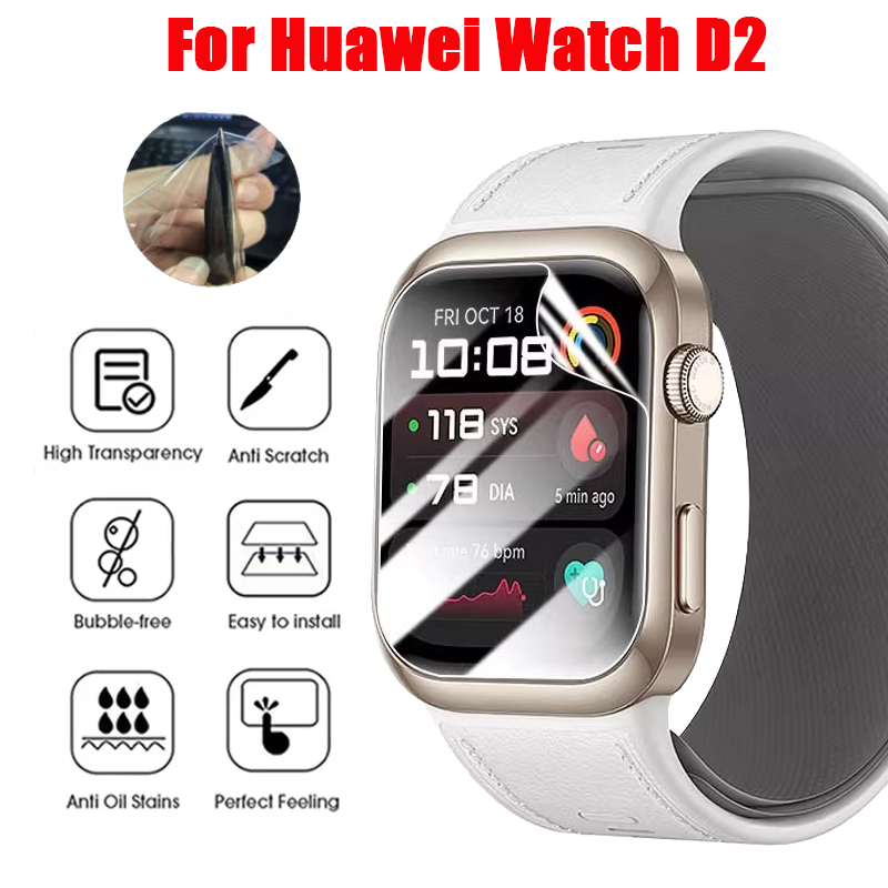 Huawei Watch用TPUヒドロゲルフィルム,透明なソ - Watches Not Smartwatch のレビューと価格