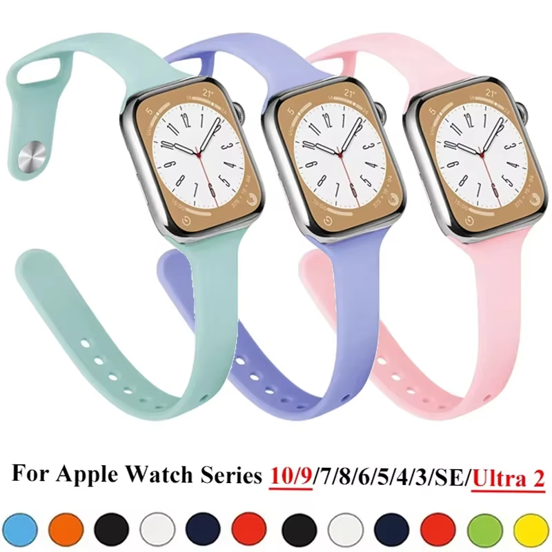 通気性のあるシリコンストラップ Apple Watch バン - Smartwatch Apple Watches For Men のレビューと価格