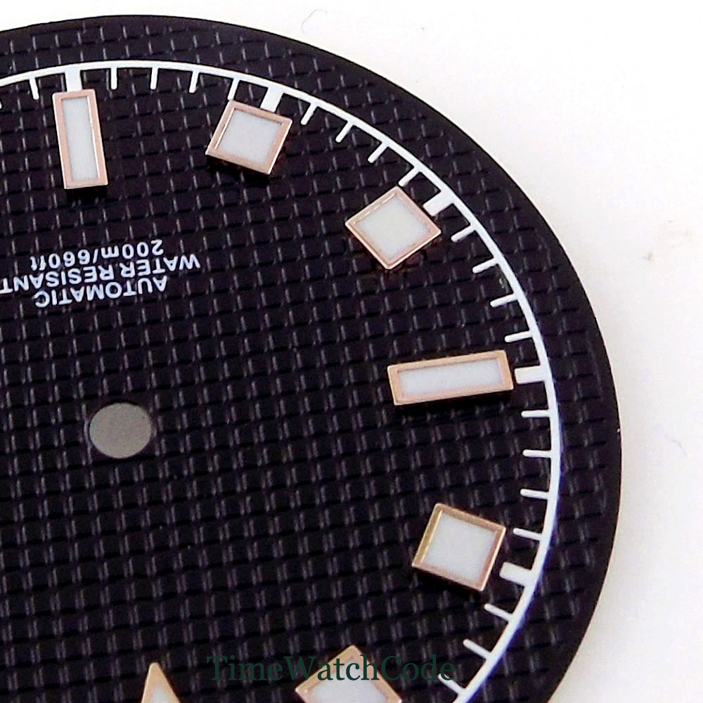 33.5mmウォッチダイアル NH35A ETA2824 2 - Luminous Dial Face のレビューと価格