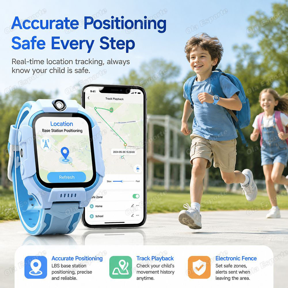 2027年新型 2G/5G キッズスマートウォッチ GPS位 - Smartwatch Watches For 12 Year Old Boy のレビューと価格