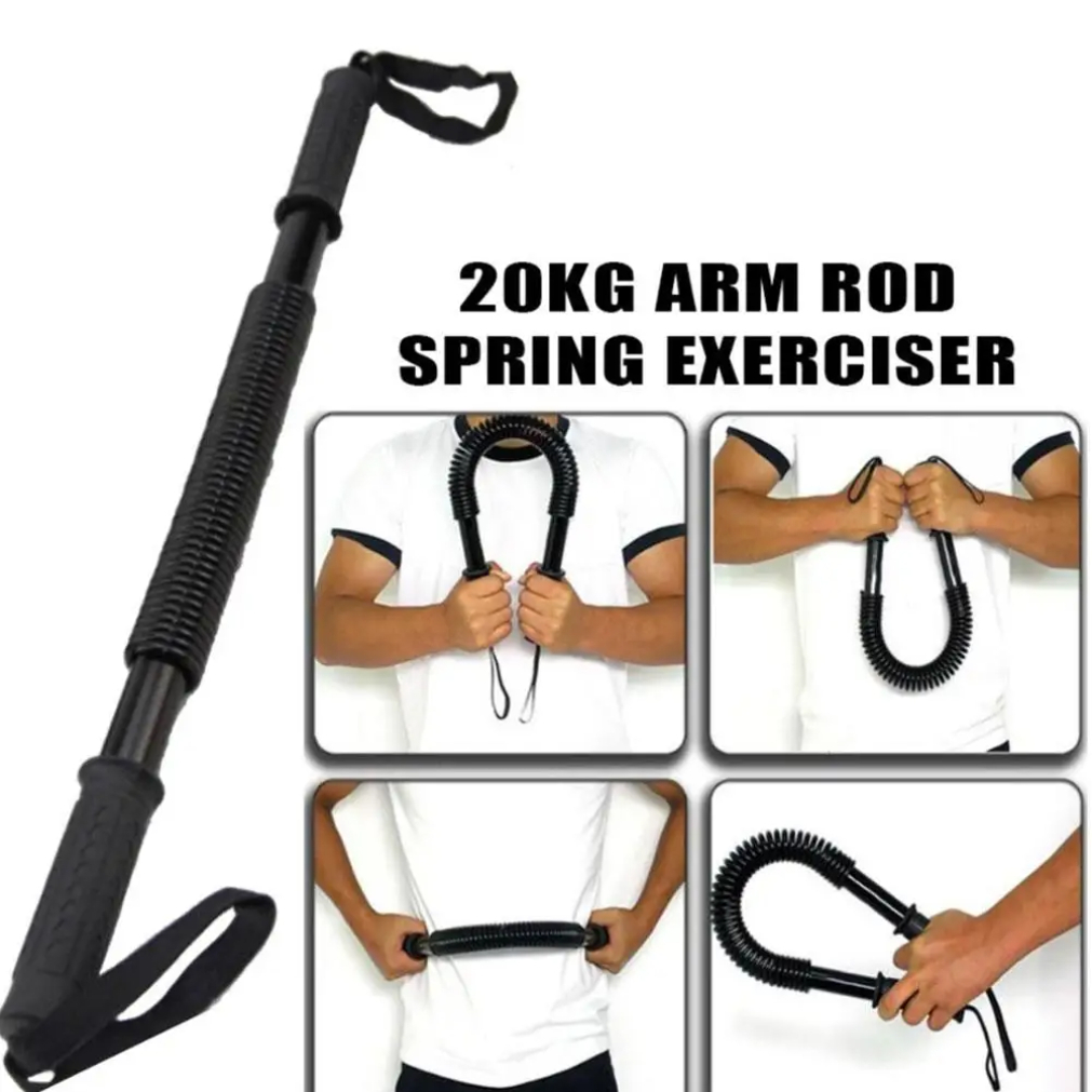 20KG アームチェスト筋力トレーニング スプリングパワーツ - Spring Bar Tool のレビューと価格