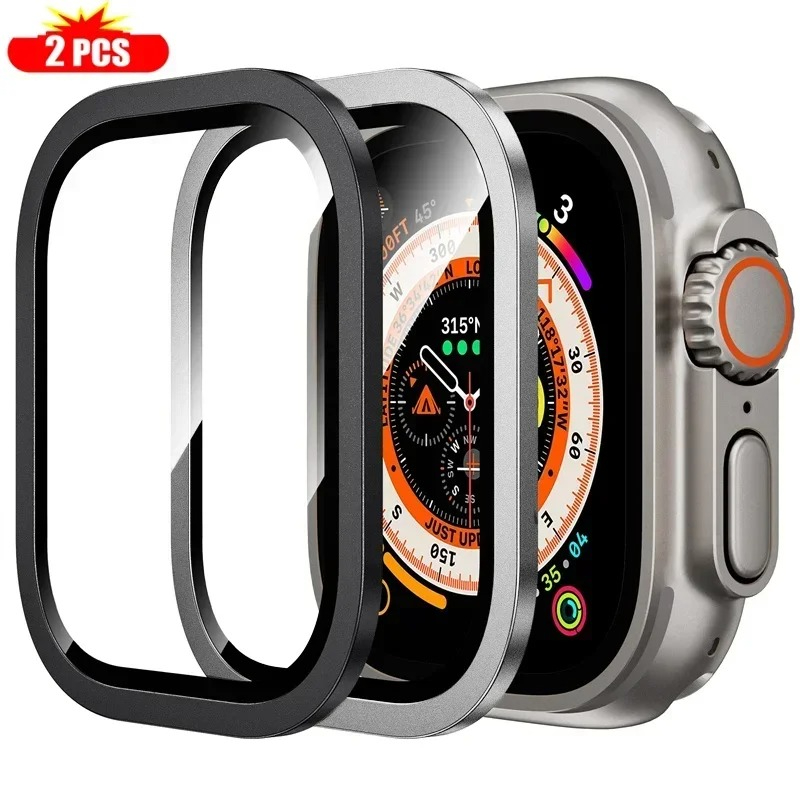 2 個の強化ガラス Apple Watch ウルトラ 49  - Smartwatch Apple Watches For Men のレビューと価格