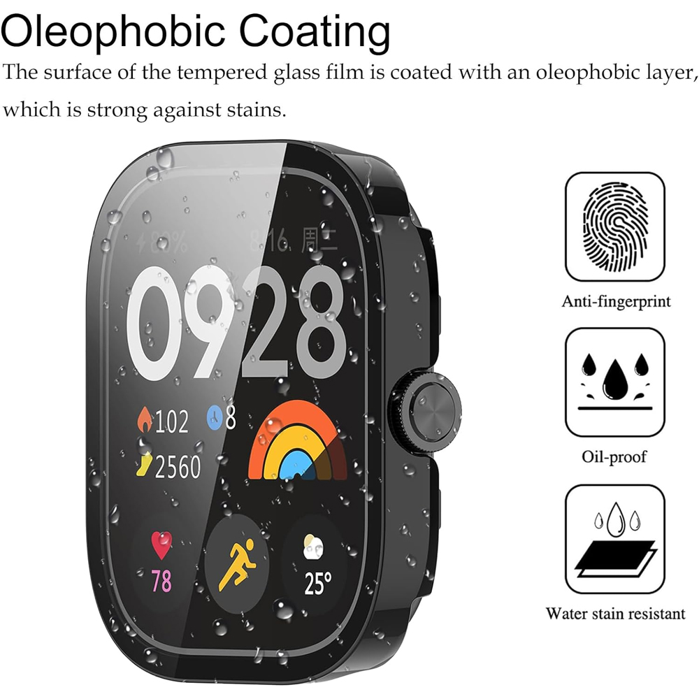 強化ガラス + ケース Xiaomi Redmi Watch - Smartwatch Redmi Watches のレビューと価格