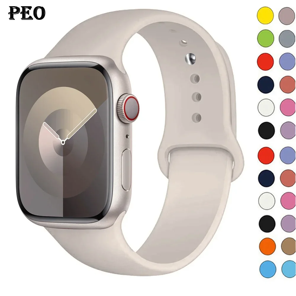 Apple Watch用シリコンストラップ,スポーツブレスレ - Smartwatch Apple Watches For Men のレビューと価格