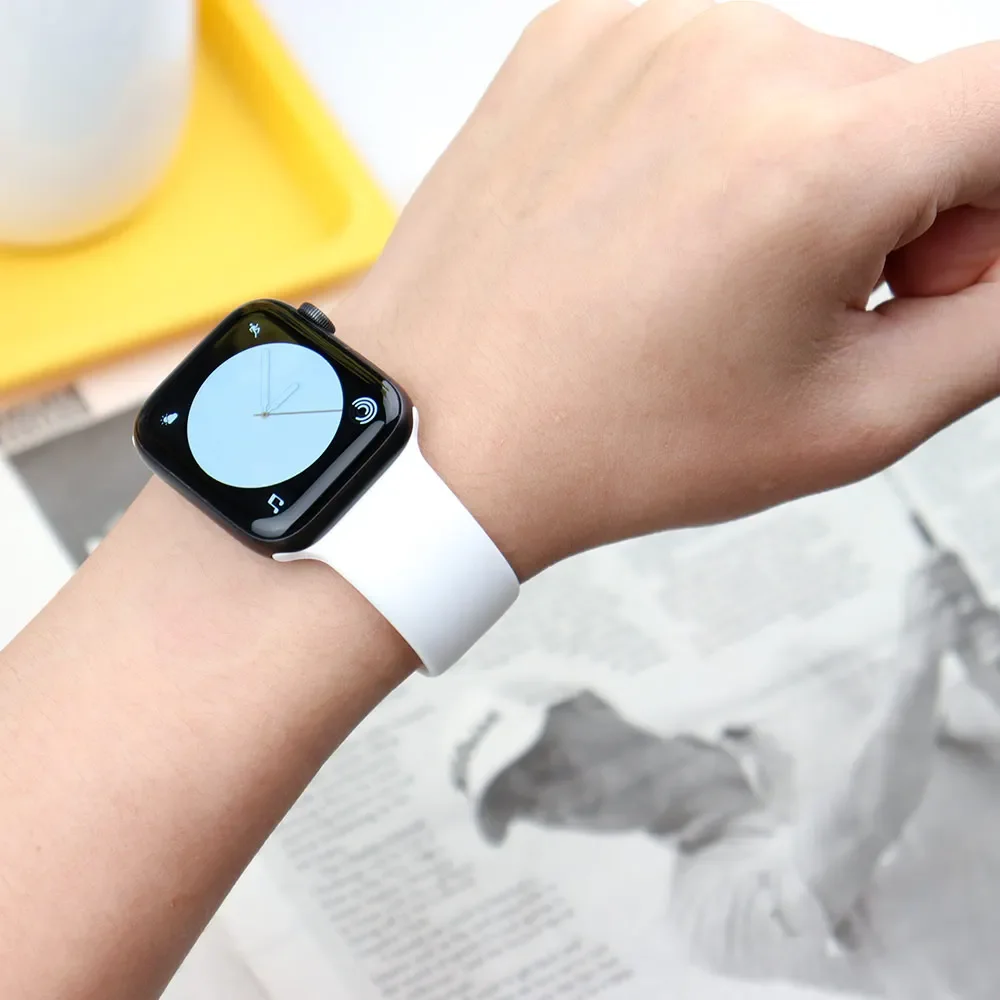 Apple Watch用シリコンストラップ,スポーツブレスレ - Smartwatch Apple Watches For Men のレビューと価格