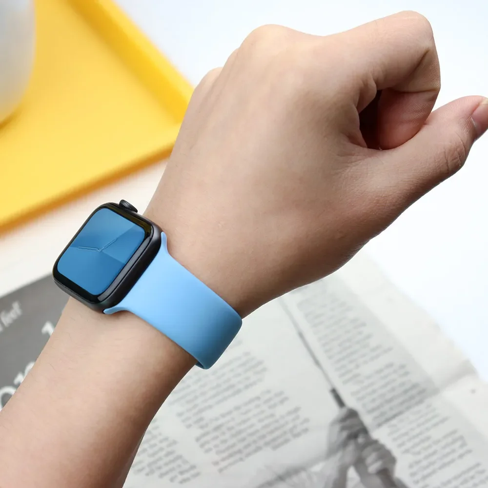 Apple Watch用シリコンストラップ,スポーツブレスレ - Smartwatch Apple Watches For Men のレビューと価格