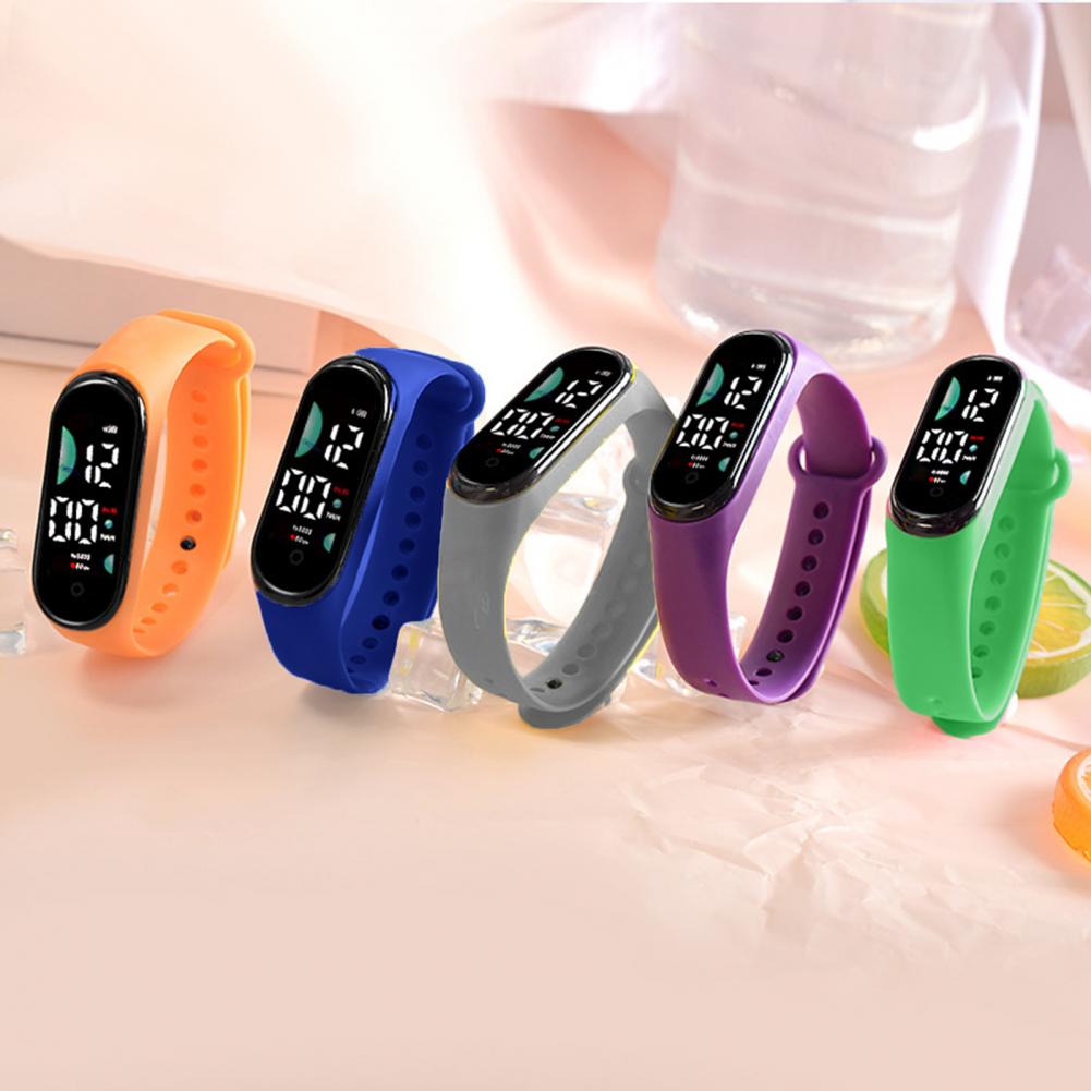 子供のためのデジタルLED腕時計,防水ブレスレット,腕時計, - Smartwatch Watches Digital のレビューと価格
