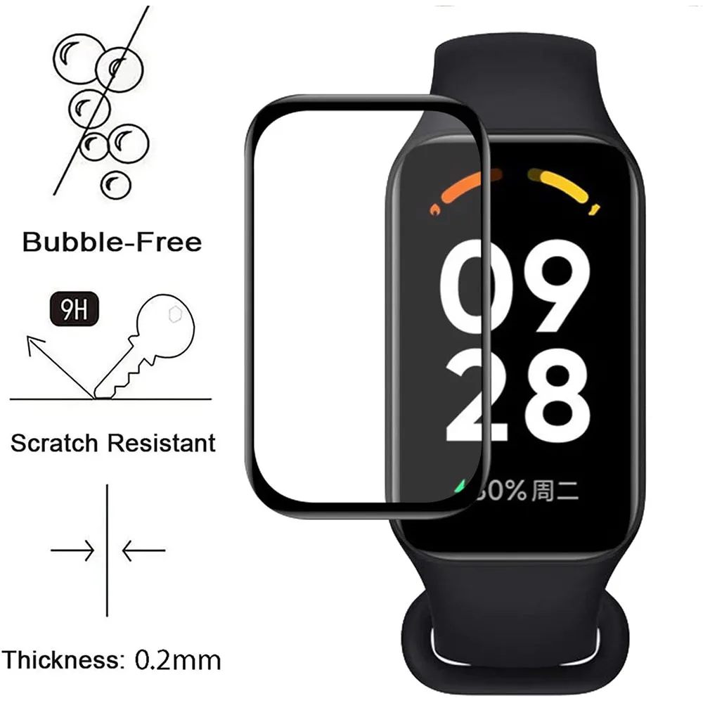 Xiaomi-スマートウォッチ用の3D複合フィルム,スマート - Smartwatch Redmi Watches のレビューと価格
