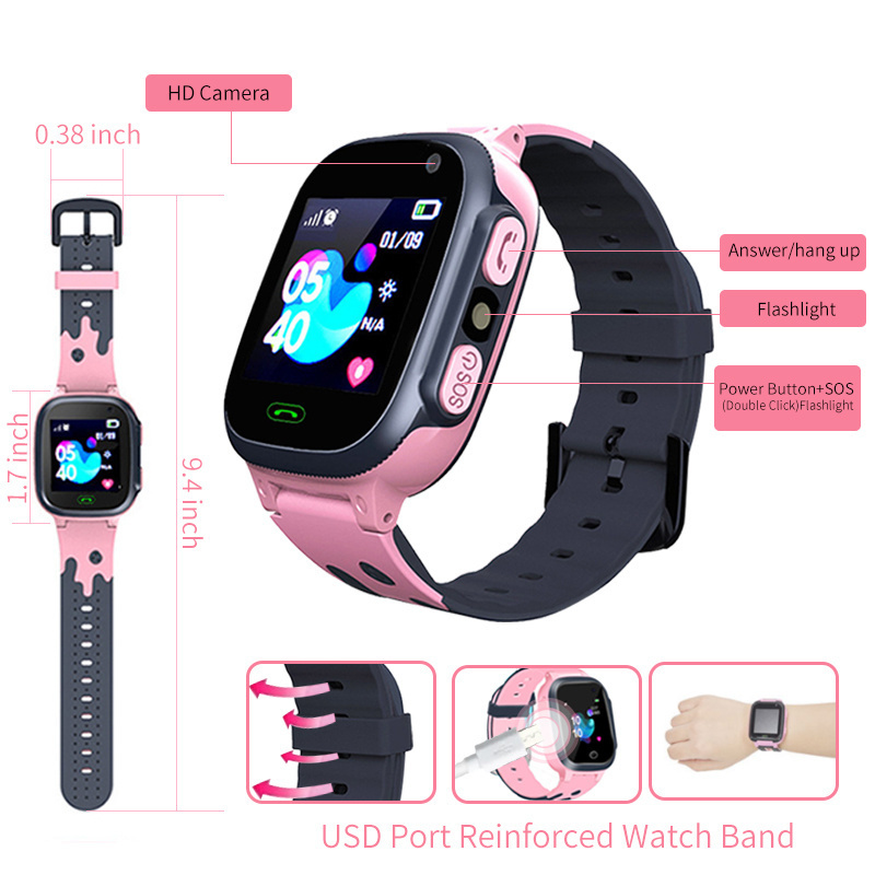 キッズスマートウォッチ 防水スマートウォッチ 子供用 男の子 - Smartwatch Watches Digital のレビューと価格
