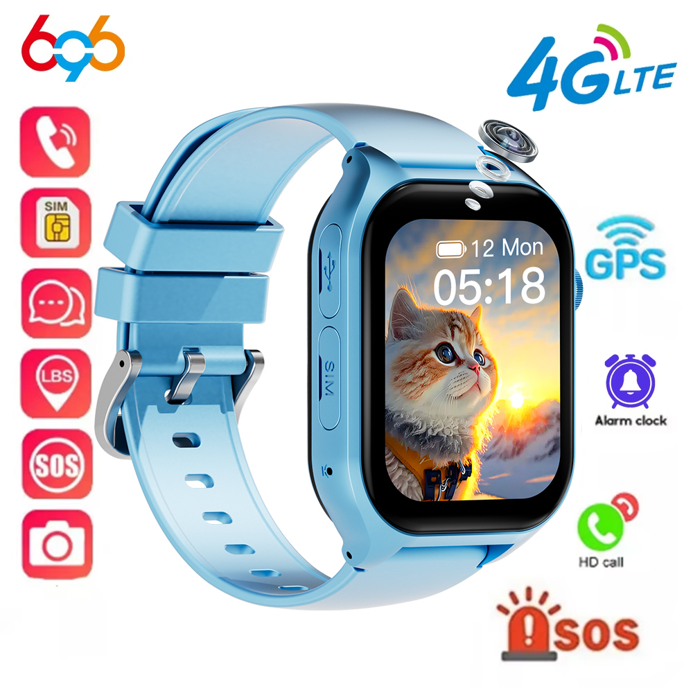 スマートウォッチ 4G キッズ GPS AGPS LBS S - Smartwatch Watches For 12 Year Old Boy のレビューと価格