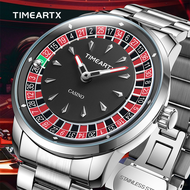 TIMEARTX ブランドの新しい高級クォーツ時計男性用ヨー - Watches Not Smartwatch のレビューと価格