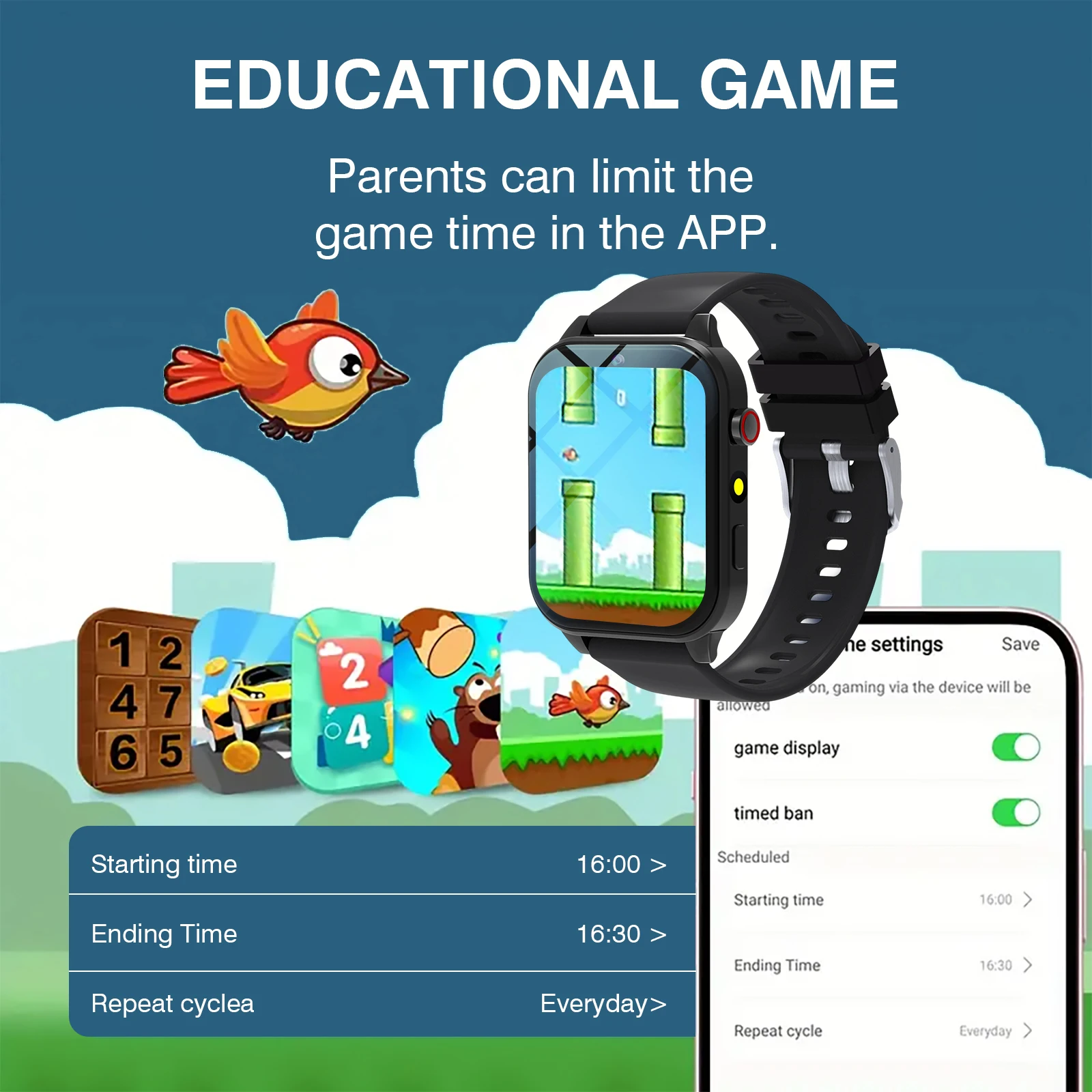 キッズスマートウォッチ 18 ゲーム カメラ 防水 懐中電灯 - Smartwatch Watches Digital のレビューと価格