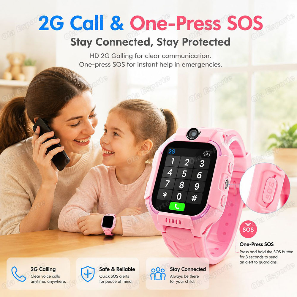 2027年最新モデル 2G/5G対応キッズスマートウォッチ  - Smartwatch Watches For 12 Year Old Boy のレビューと価格