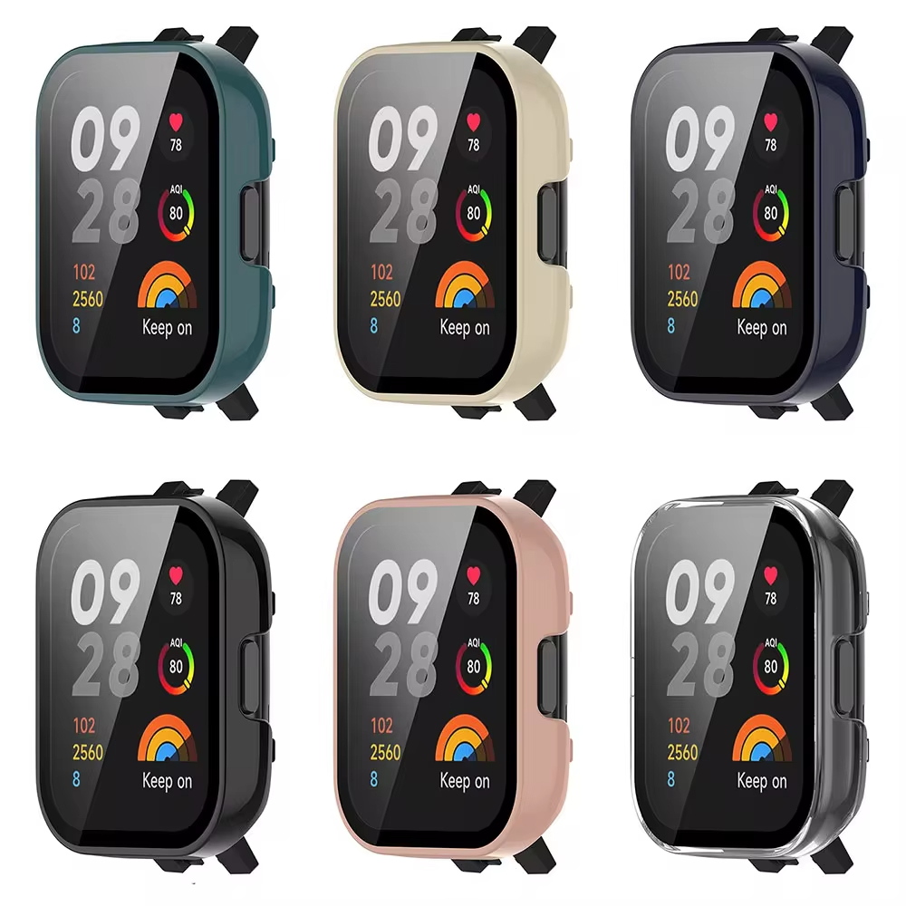 強化ガラス + 保護カバーケース Redmi Watch 3 - Smartwatch Redmi Watches のレビューと価格