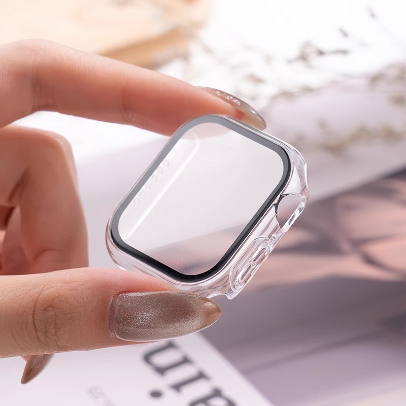 3 パックガラス + カバー Apple Watch ケース - Watches Not Smartwatch のレビューと価格