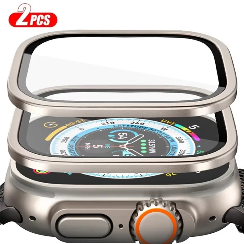 アルミニウム合金ケース + 強化ガラス Apple Watc - Smartwatch Apple Watches For Men のレビューと価格