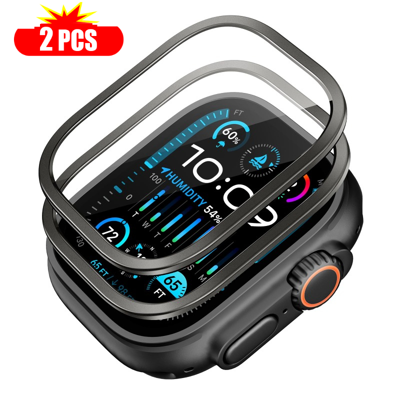 2 個強化ガラス Apple Watch ウルトラ 49 ミ - Smartwatch Apple Watches For Men のレビューと価格