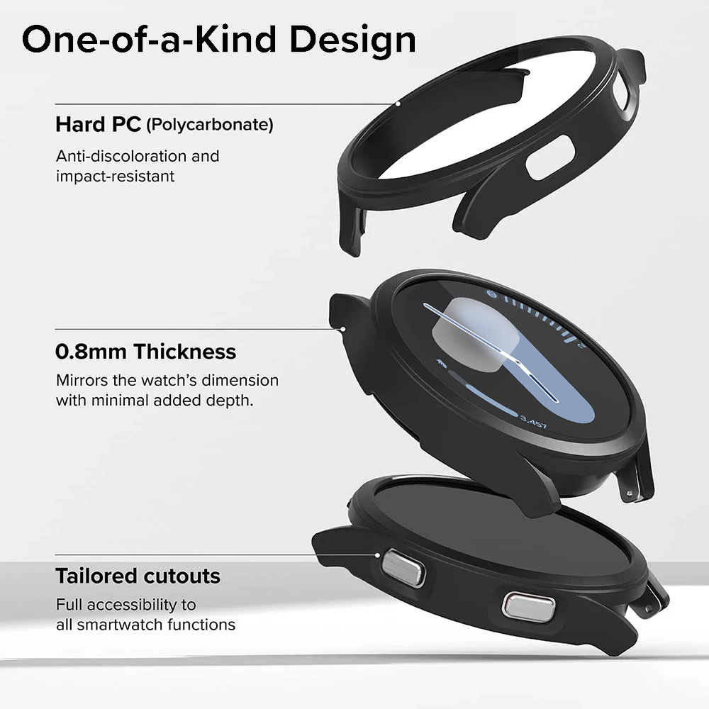 サムスンギャラクシーウォッチ7用保護ハードバンパーケース,4 - Watches Not Smartwatch のレビューと価格